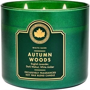 💎2/$30💎Bath & Body Works Autumn Woods “3” Wick Candle